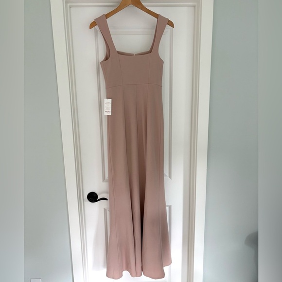 Show Me Your Mumu weddings Eden Blush Pink Maxi Dress Size M - Picture 5 of 8